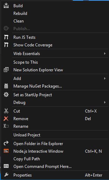 Open command prompt from Visual Studio